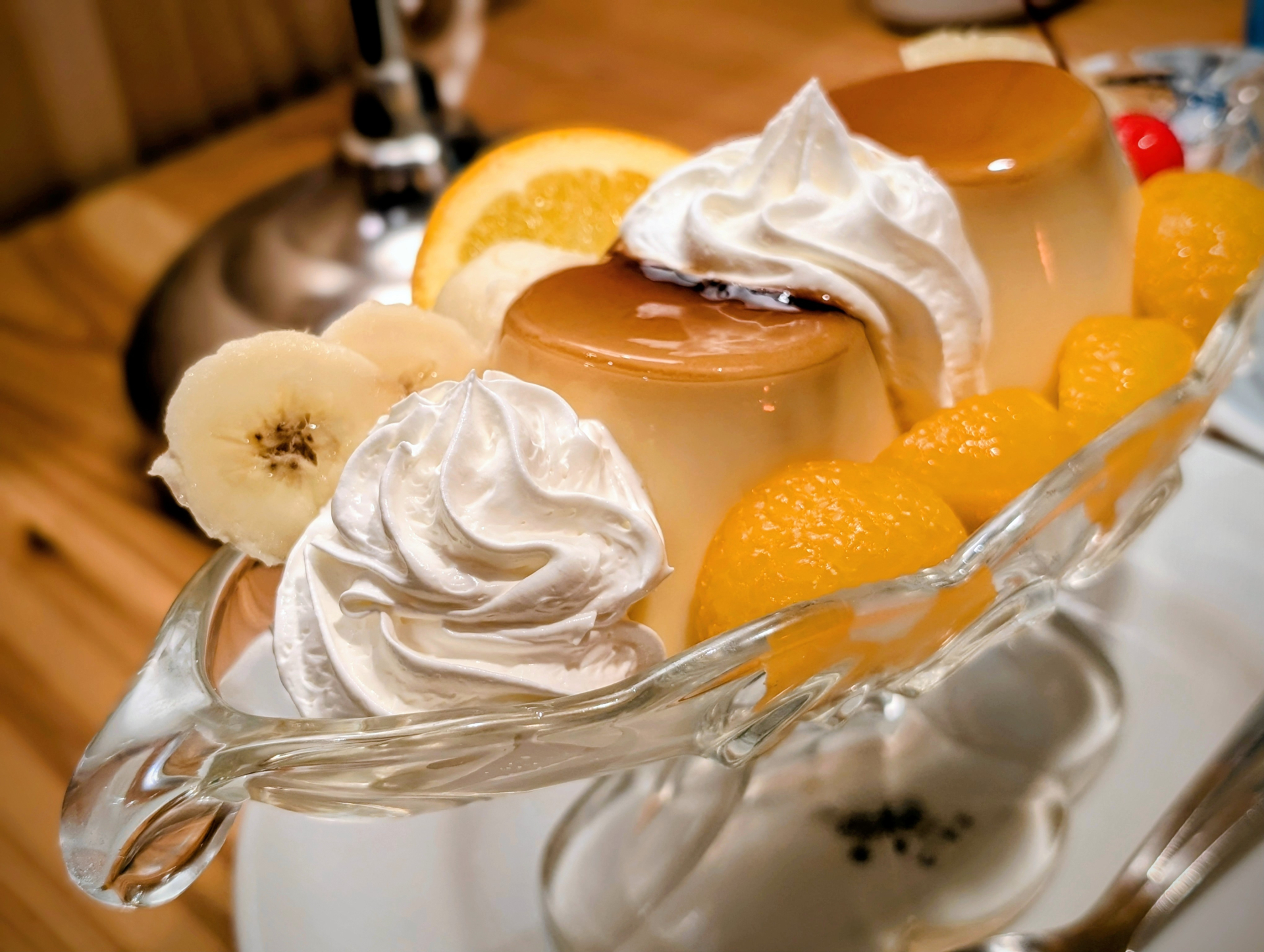 プリンアラモード
